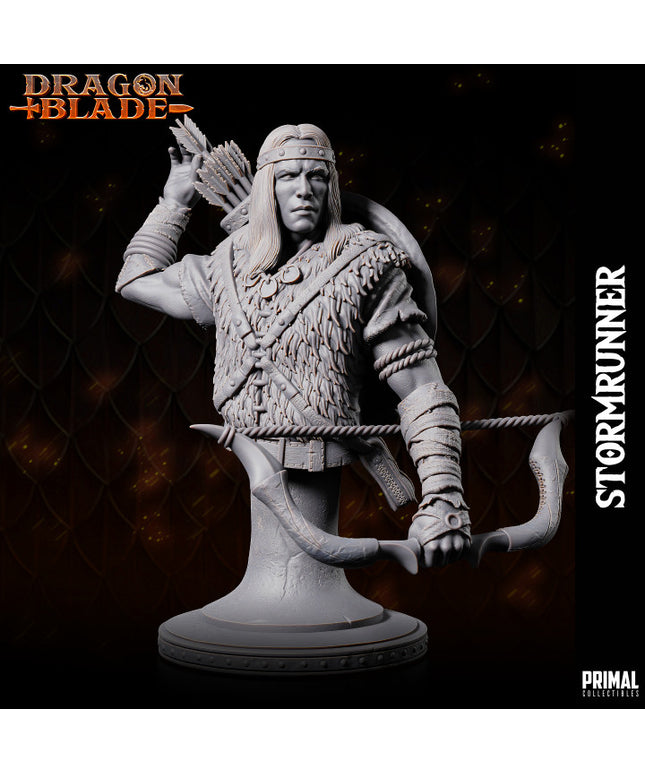 Ranger - Stormrunner - bust- June 2023 - DRAGONBLADE- MASTERS OF DUNGEONS QUEST