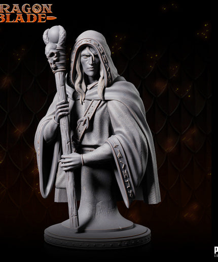 Wizard - Edheliel - Bust - May 2023 - DRAGONBLADE- MASTERS OF DUNGEONS QUEST
