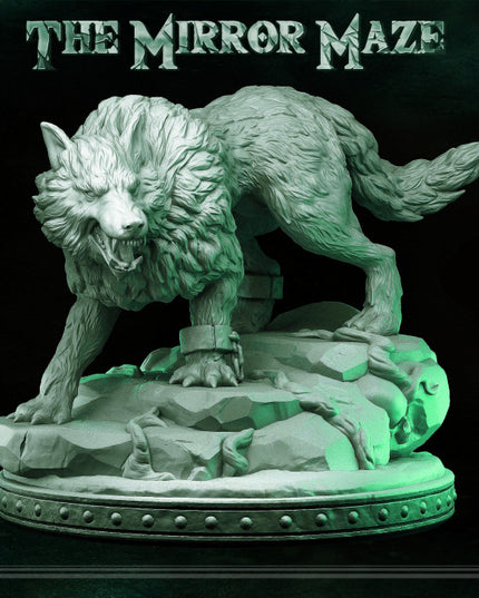 Giant Wolf - THE MIRROR MAZE - MASTERS OF DUNGEONS QUEST