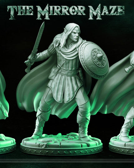 Elf - Athos - THE MIRROR MAZE - MASTERS OF DUNGEONS QUEST