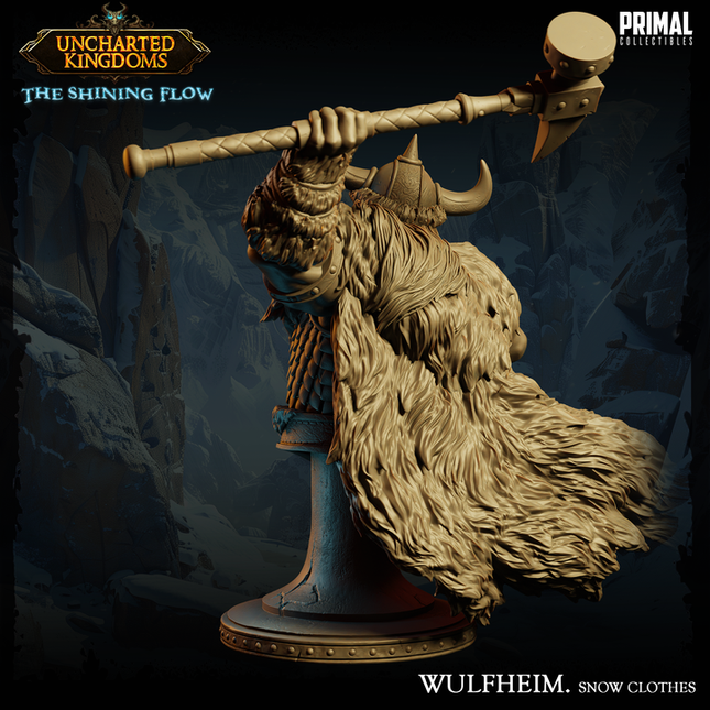 Barbarian - Wulfheim - Snow Clothes - Bust June 2024 - Uncharted Kingdoms