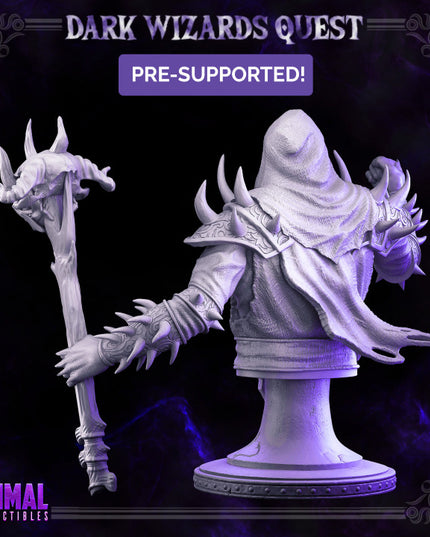 Boss - Wizard - Noxus - Bust - DARK WIZARDS - MASTERS OF DUNGEONS QUEST
