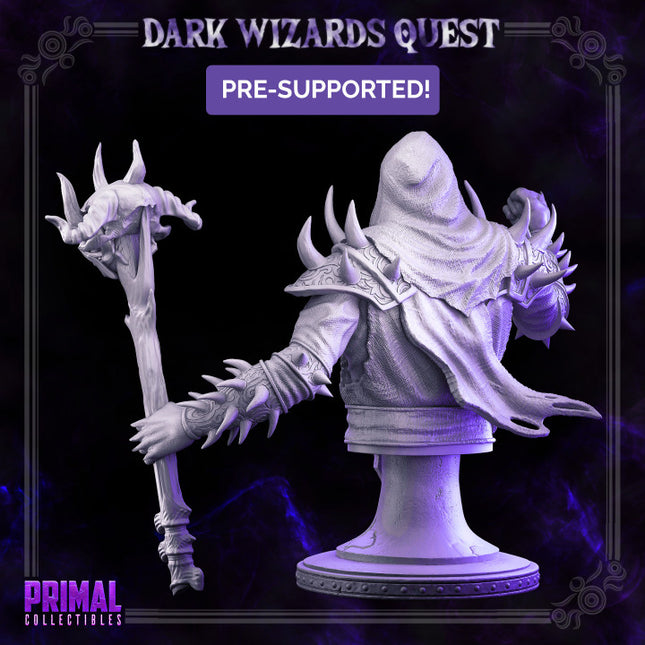 Boss - Wizard - Noxus - Bust - DARK WIZARDS - MASTERS OF DUNGEONS QUEST
