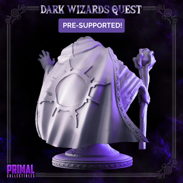 Wizard - Zombie - Gorgun - Bust - DARK WIZARDS - MASTERS OF DUNGEONS QUEST