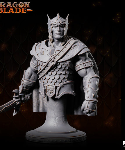 Warrior - Tullius - Bust - May 2023 - DRAGONBLADE- MASTERS OF DUNGEONS QUEST