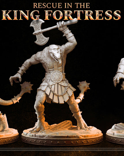 Reptile minion - SKHAAR- April 2023 - RESCUE IN THE KING FORTRESS - MASTERS OF DUNGEONS QUEST