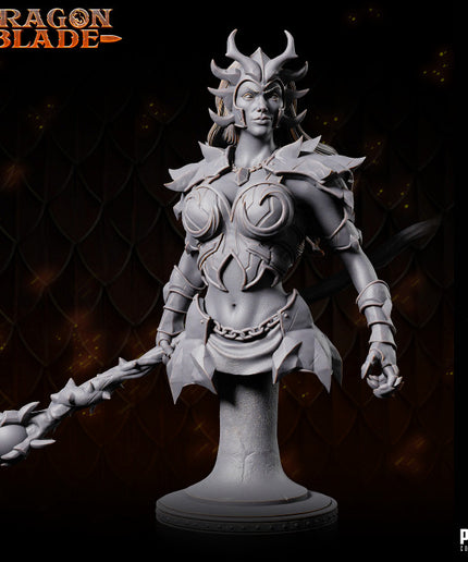 Dragon Dark Queen - Medora - Bust - September 2023 - DRAGONBLADE- MASTERS OF DUNGEONS QUEST