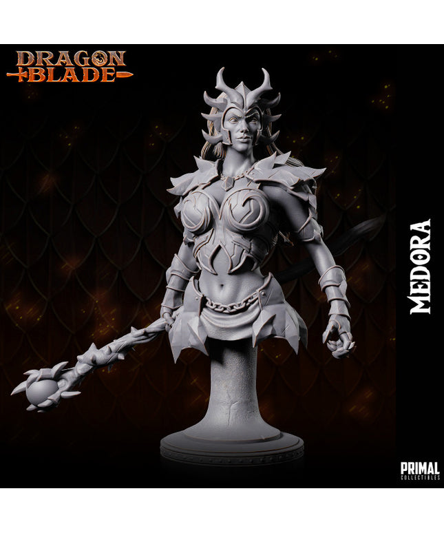 Dragon Dark Queen - Medora - Bust - September 2023 - DRAGONBLADE- MASTERS OF DUNGEONS QUEST