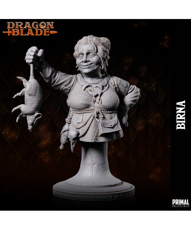 Dwarf - Birna - bust - December 2023 - DRAGONBLADE- MASTERS OF DUNGEONS QUEST