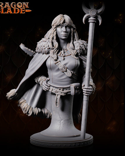 Cleric - Moonshine - bust - July 2023 - DRAGONBLADE- MASTERS OF DUNGEONS QUEST