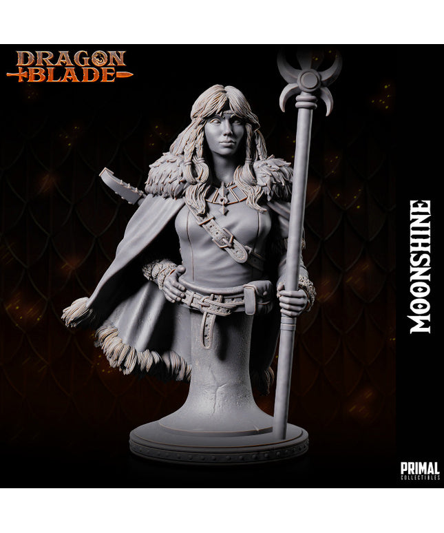 Cleric - Moonshine - bust - July 2023 - DRAGONBLADE- MASTERS OF DUNGEONS QUEST