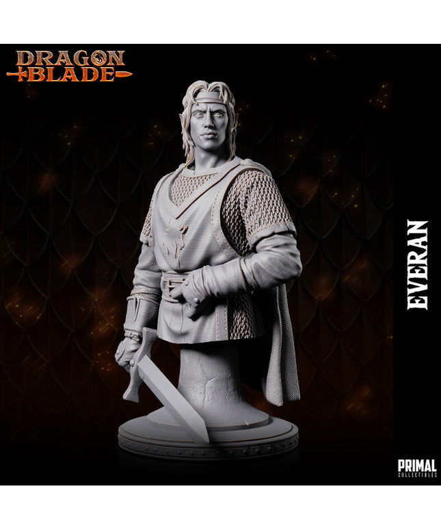 Elf Warrior/ Wizard - Everan - Bust - August 2023 - DRAGONBLADE- MASTERS OF DUNGEONS QUEST
