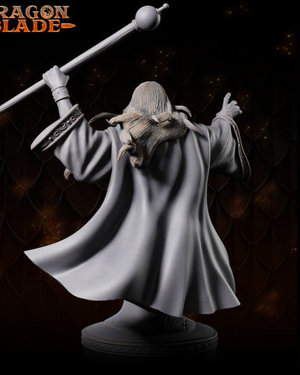 White Wizard - Archbauld - Bust - January 2024 - DRAGONBLADE- MASTERS OF DUNGEONS QUEST