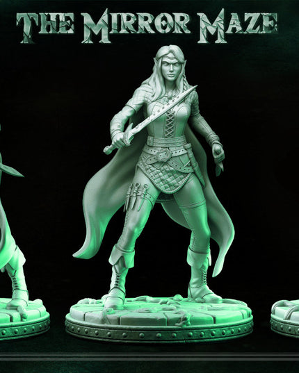 Elf - Lauriel - THE MIRROR MAZE - MASTERS OF DUNGEONS QUEST