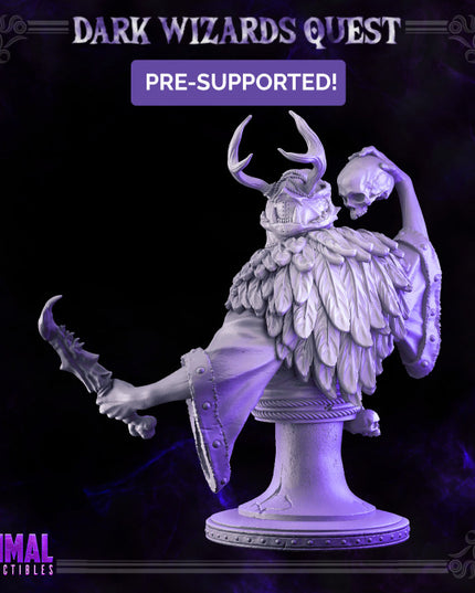 Necromancer - Abaddon - Bust - DARK WIZARDS - MASTERS OF DUNGEONS QUEST