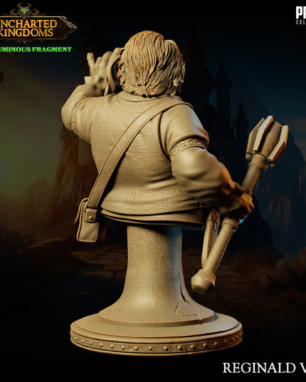 Halfling / Rogue - Reginald Vazk - Bust- March 2024 - Uncharted Kingdoms
