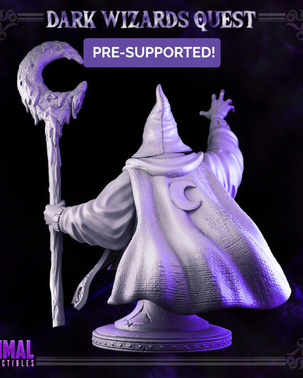 High Mage - Hasaugul - Bust - DARK WIZARDS - MASTERS OF DUNGEONS QUEST