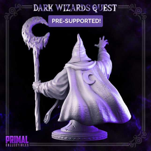 High Mage - Hasaugul - Bust - DARK WIZARDS - MASTERS OF DUNGEONS QUEST