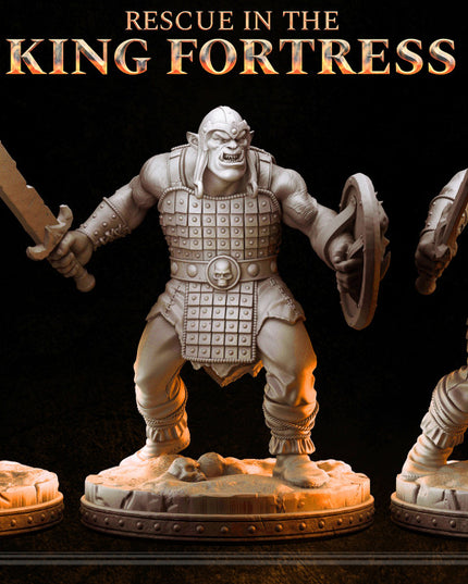 Orc minion - ORRUSK - April 2023 - RESCUE IN THE KING FORTRESS - MASTERS OF DUNGEONS QUEST