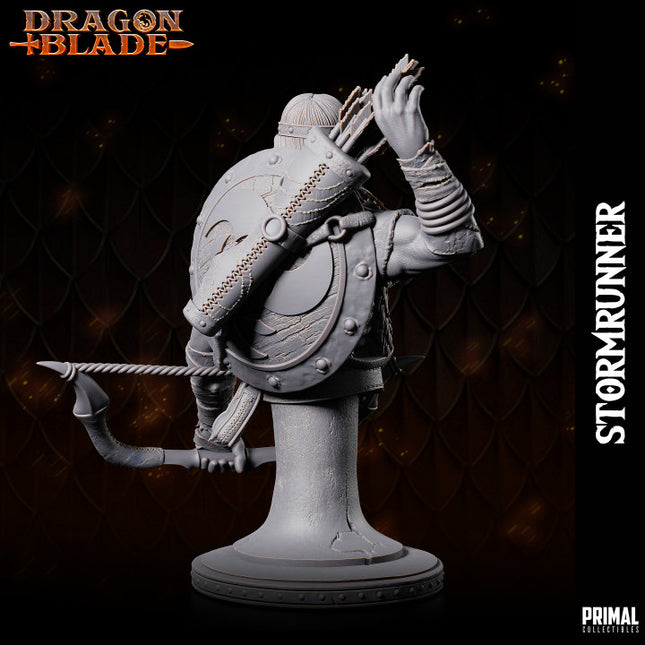 Ranger - Stormrunner - bust- June 2023 - DRAGONBLADE- MASTERS OF DUNGEONS QUEST