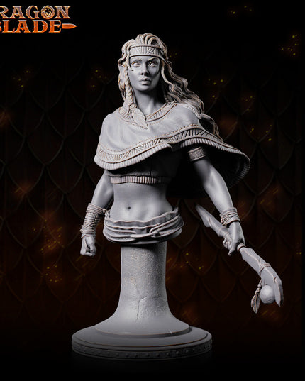 Elf - Dragon - Silwer - bust - October 2023 - DRAGONBLADE- MASTERS OF DUNGEONS QUEST