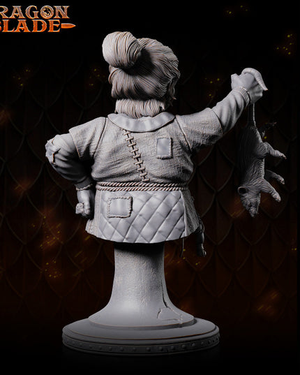 Dwarf - Birna - bust - December 2023 - DRAGONBLADE- MASTERS OF DUNGEONS QUEST