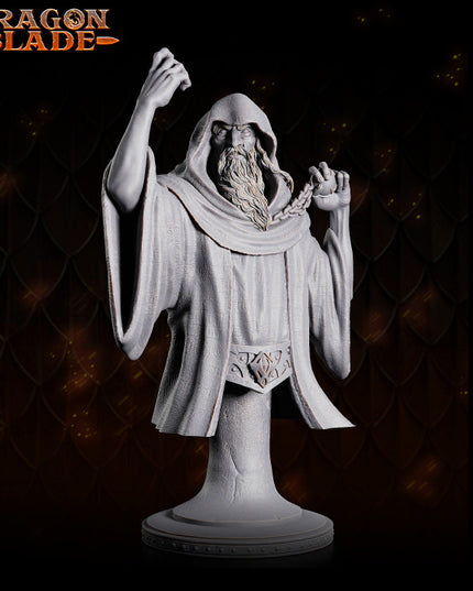 Dark Wizard - Gramros (the dark one) - bust - October 2023 - DRAGONBLADE- MASTERS OF DUNGEONS QUEST