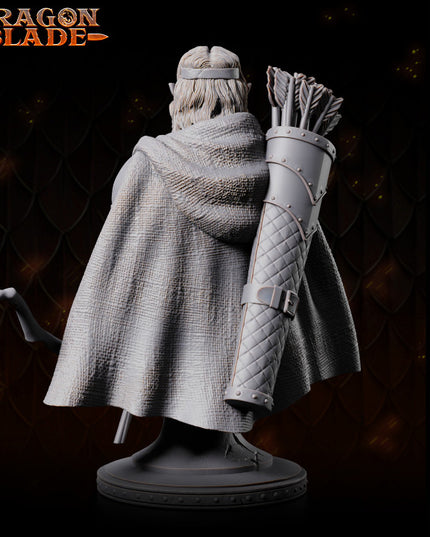Half Elf - LEONAN - Bust - May 2023 - DRAGONBLADE- MASTERS OF DUNGEONS QUEST