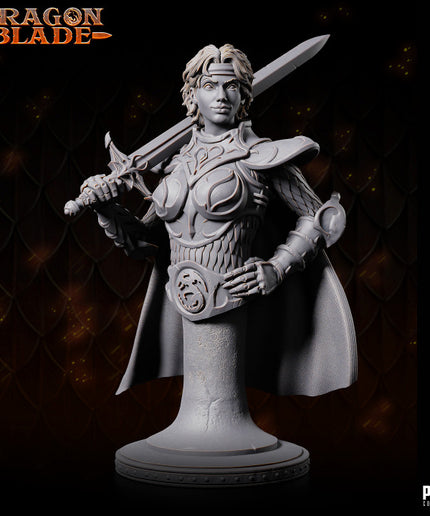 Fighter - Kyra - Bust - November 2023 - DRAGONBLADE- MASTERS OF DUNGEONS QUEST