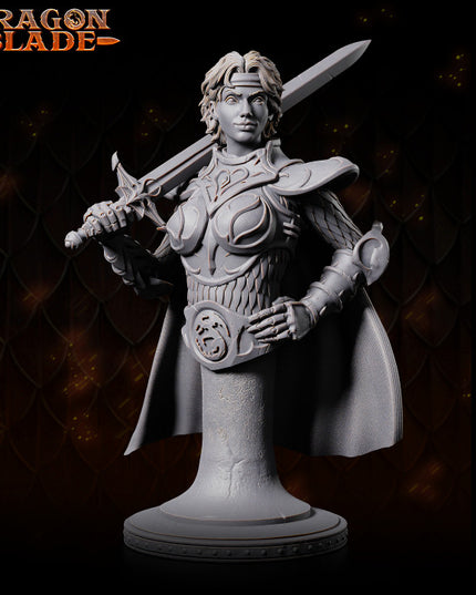 Fighter - Kyra - Bust - November 2023 - DRAGONBLADE- MASTERS OF DUNGEONS QUEST