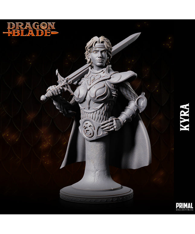 Fighter - Kyra - Bust - November 2023 - DRAGONBLADE- MASTERS OF DUNGEONS QUEST