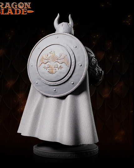 Fighter- Knight - Marshall Shineblade - bust - September 2023 - DRAGONBLADE- MASTERS OF DUNGEONS QUEST
