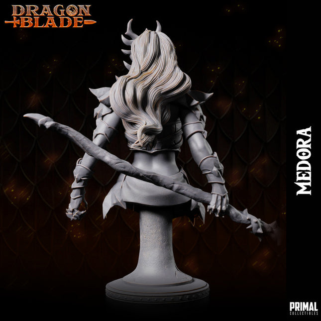 Dragon Dark Queen - Medora - Bust - September 2023 - DRAGONBLADE- MASTERS OF DUNGEONS QUEST