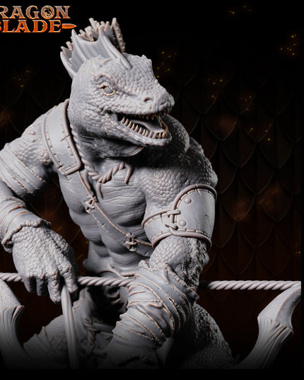 Lizardmen archer - September 2023 - DRAGONBLADE- MASTERS OF DUNGEONS QUEST