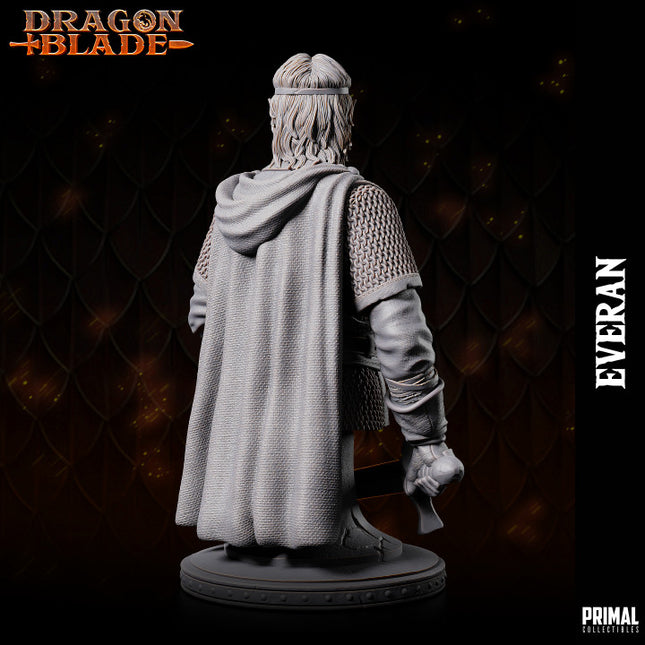 Elf Warrior/ Wizard - Everan - Bust - August 2023 - DRAGONBLADE- MASTERS OF DUNGEONS QUEST