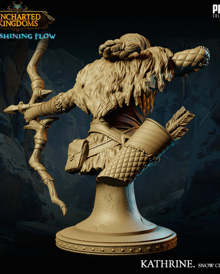 Fighter - Kathrine Bromm - Snow Clothes - Bust - May 2024 - Uncharted Kingdoms