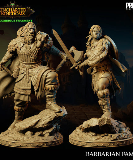 Barbarian Family - Kara & Fegur - February 2024 - Uncharted Kingdoms