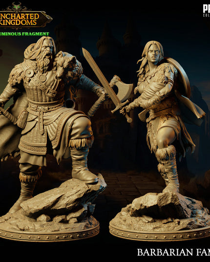Barbarian Family - Kara & Fegur - February 2024 - Uncharted Kingdoms