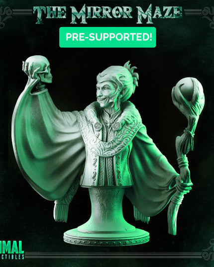 Boss Archmage - Lilith - Bust - THE MIRROR MAZE - MASTERS OF DUNGEONS QUEST