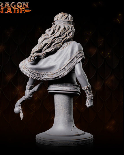 Elf - Dragon - Silwer - bust - October 2023 - DRAGONBLADE- MASTERS OF DUNGEONS QUEST
