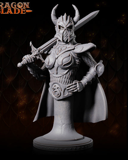 Fighter - Kyra - Bust - November 2023 - DRAGONBLADE- MASTERS OF DUNGEONS QUEST