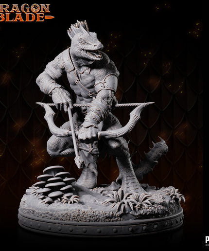 Lizardmen archer - September 2023 - DRAGONBLADE- MASTERS OF DUNGEONS QUEST