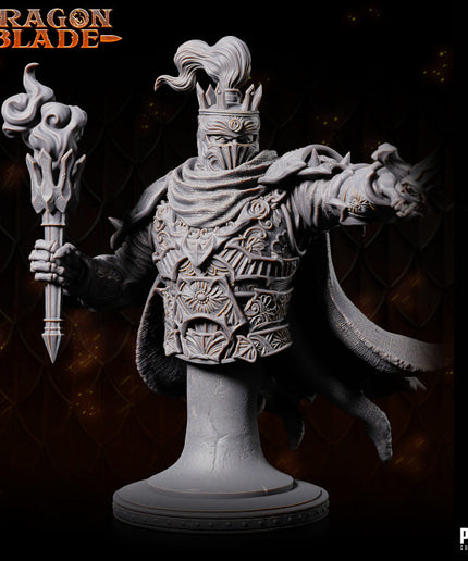 Death knight Boss Lord Trogmor - Bust- August 2023 - DRAGONBLADE- MASTERS OF DUNGEONS QUEST