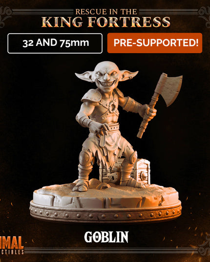 Goblin (alternative version) - April 2023 - RESCUE IN THE KING FORTRESS - MASTERS OF DUNGEONS QUEST