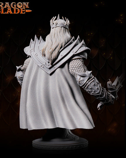 Wizard - Fighter - Dragon Emperor Thazgeth Draght - Bust- November 2023 - DRAGONBLADE- MASTERS OF DUNGEONS QUEST