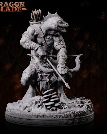 Lizardmen archer - September 2023 - DRAGONBLADE- MASTERS OF DUNGEONS QUEST