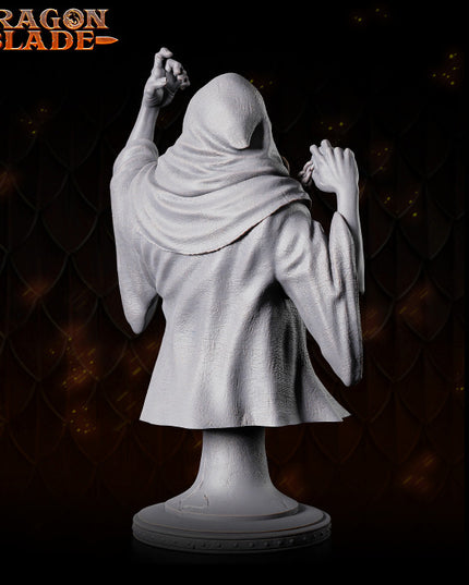 Dark Wizard - Gramros (the dark one) - bust - October 2023 - DRAGONBLADE- MASTERS OF DUNGEONS QUEST