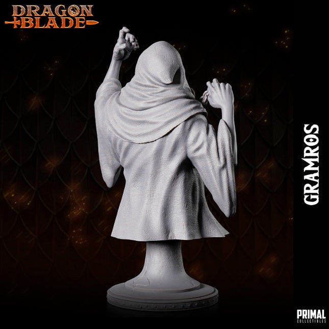 Dark Wizard - Gramros (the dark one) - bust - October 2023 - DRAGONBLADE- MASTERS OF DUNGEONS QUEST
