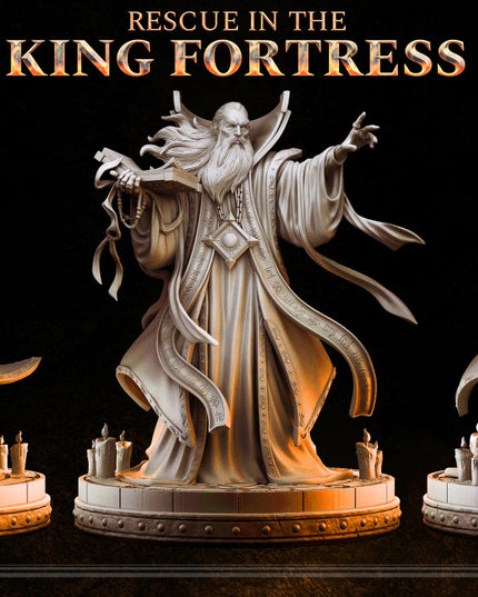 Wizard - ZAHIR THE GUIDE - April 2023 - RESCUE IN THE KING FORTRESS - MASTERS OF DUNGEONS QUEST