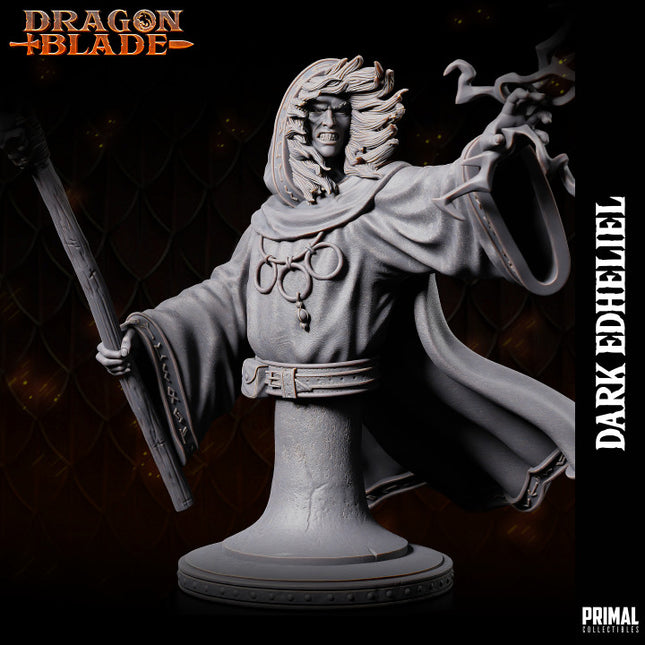 Wizard - Dark Edheliel - Bust - November 2023 - DRAGONBLADE- MASTERS OF DUNGEONS QUEST